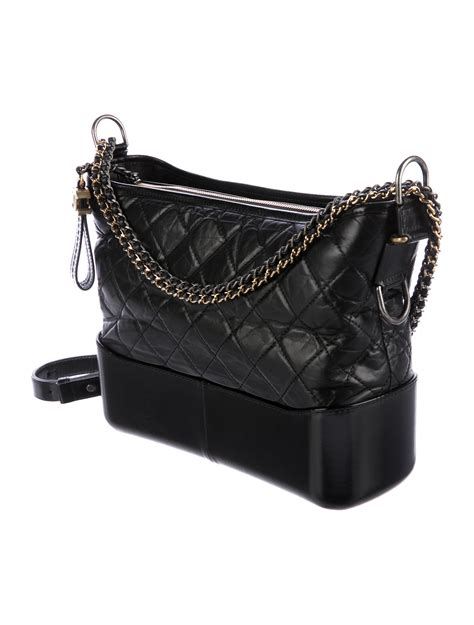 chanel gabrielle bag medium black|Chanel gabrielle bag luxefront.